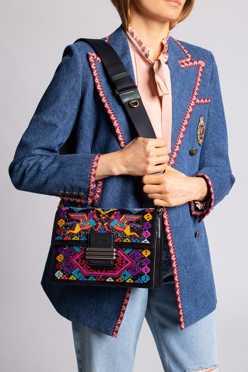 Black Bag strap Etro Vitkac GB